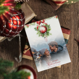 Mistletoe par Photo & Namn-julkort Inbjudningar