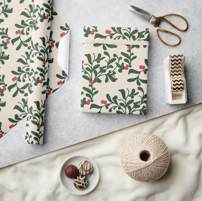 Mistletoe Presentpapper (Hantverk)