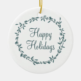 Mistletoe with Personalized Message Julgransprydnad Keramik