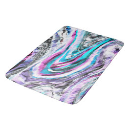 Misto de gradiente e chuviscado, ciano e rosa badrumsmatta