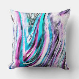 Misto de gradiente e chuviscado, ciano e rosa kudde