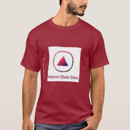 Mistrot chain Store Burgundy TSHIRT T Shirt