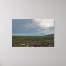 Misty-berg Canvastryck