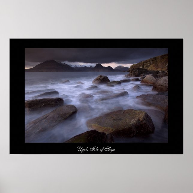 Misty Blue. Poster med cARTerART (Framsidan)