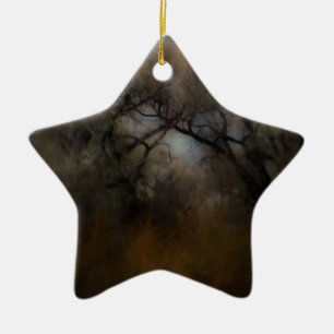 Misty Cottonwood Julgransprydnad Keramik