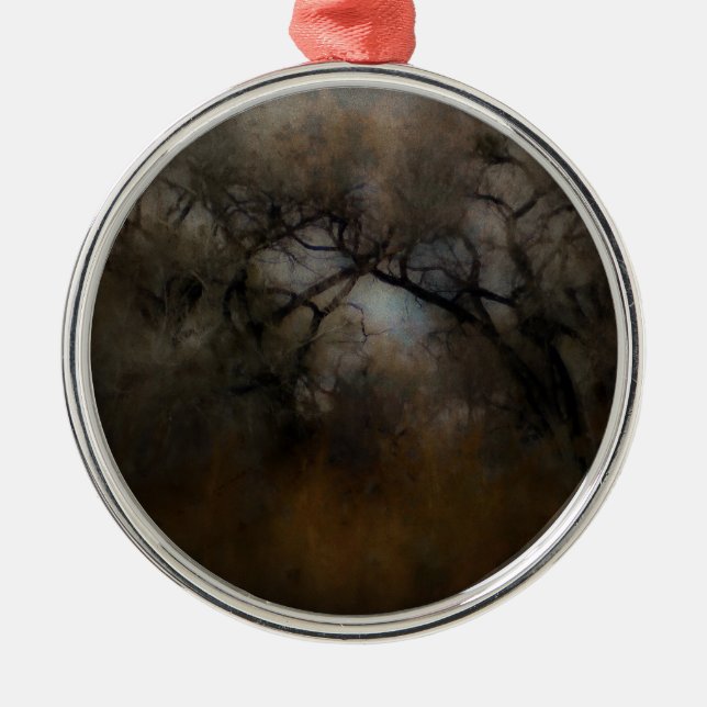 Misty Cottonwood Julgransprydnad Metall (Framsidan)