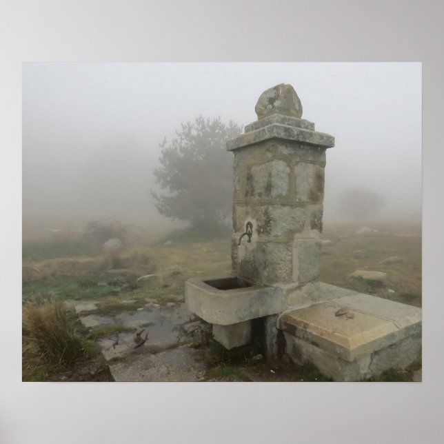 Misty Fontän Poster (Framsidan)