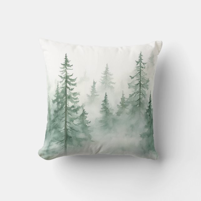 Misty Forest  Kudde (Framsida)