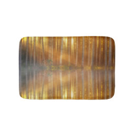 Misty Forest Scene Badrumsmatta