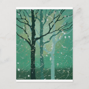Misty Forest Vykort