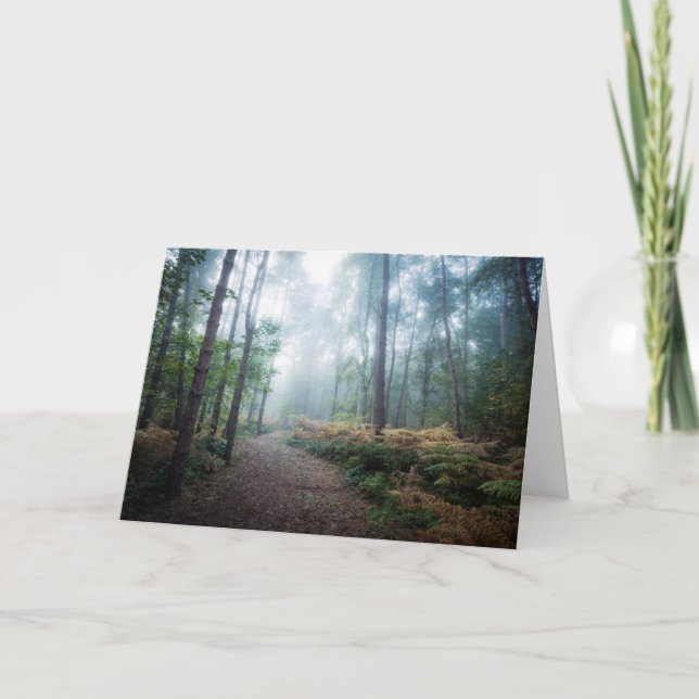 Misty Forest Walk Kort (Framsida)