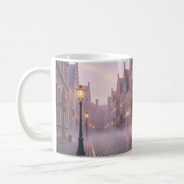 Misty Ghent Lantern Glow Souvenirgáva Mugg (Vänster)