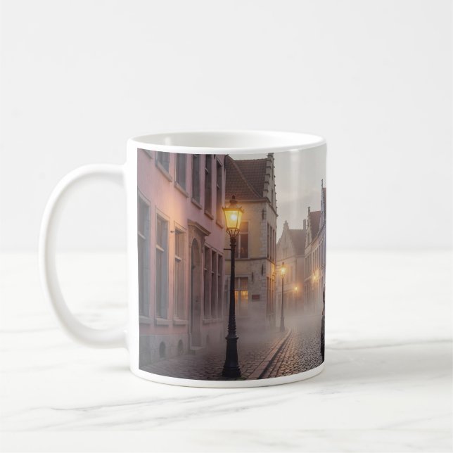 Misty Ghent Morgon Dårskap Souvenir Mugg (Vänster)