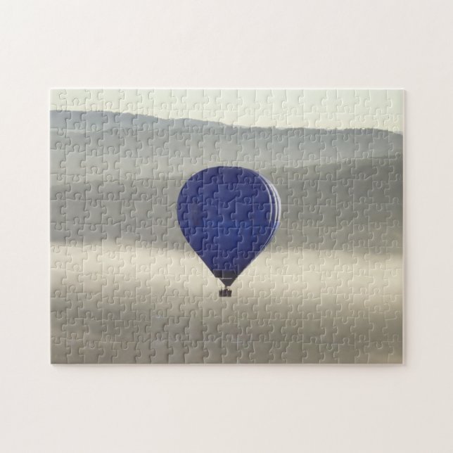 Misty God morgon Phot Puzzel med Gift Box Pussel (Horisontell)