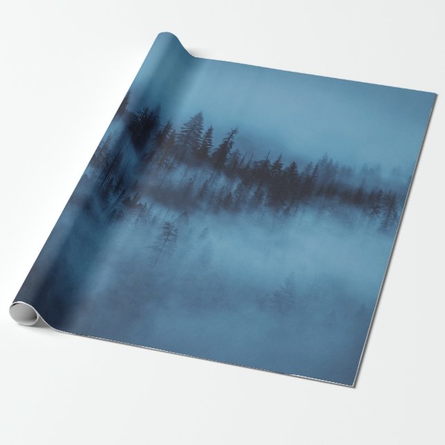 MISTY GRÄS FOREST PRESENTPAPPER (Utrullad)