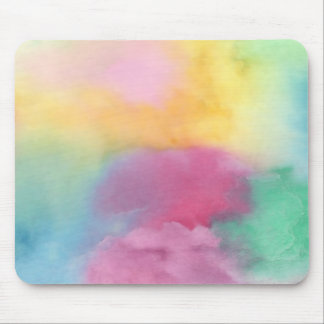 Misty Gult, Grönt, Rosa Mousepad Musmatta