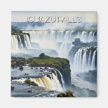 Misty Iguazu Falls Argentina