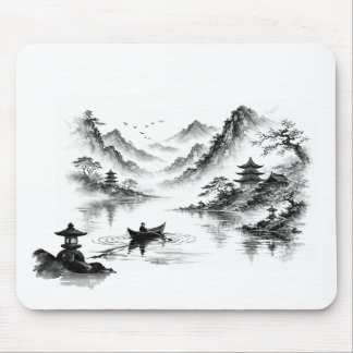 Misty Lake Mousepad 2 Musmatta