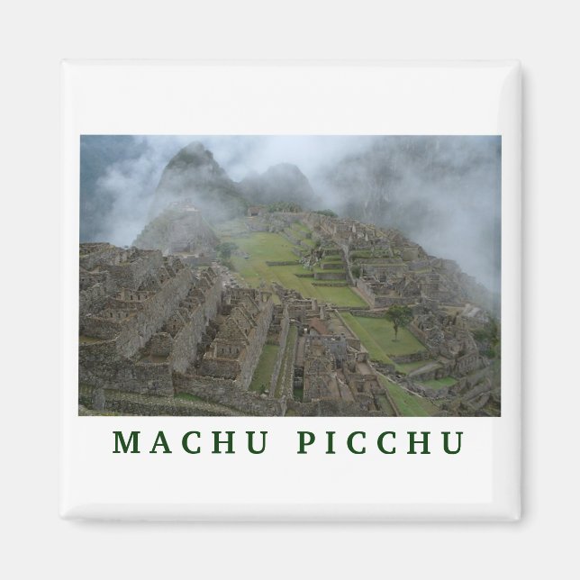 "Misty Machu Picchu" magnet (Framsidan)