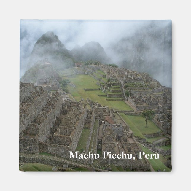 "Misty Machu Picchu" magnet (Framsidan)