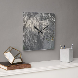 Misty Magic Wall Clock, 27,3 cm Square Acrylic Fyrkantig Klocka