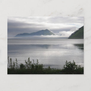 Misty Morgon på Illiuliuk Bay, Unalaska Island Vykort