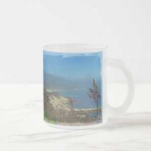 Misty Morgon vid Nobska Point - Cape Cod MORSA Frostad Glasmugg