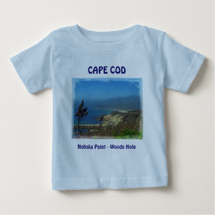 Misty Morgon vid Nobska Point - Cape Cod MORSA Tee Shirt