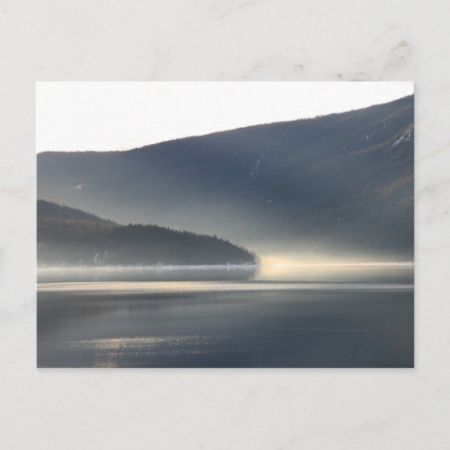 Misty Morgon Vykort (Framsida)