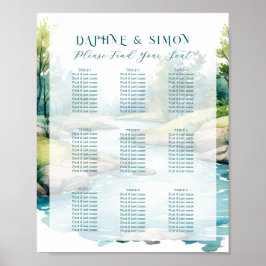 Misty Mountain Bröllop Poster