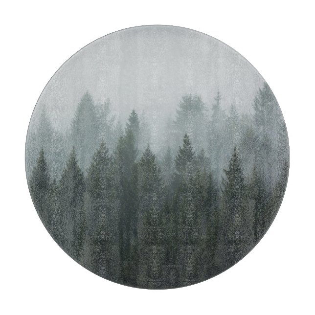 Misty Mountain Forest Autumn Fog (Framsidan)