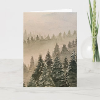 Misty Mountain Note-kort Anteckningskort
