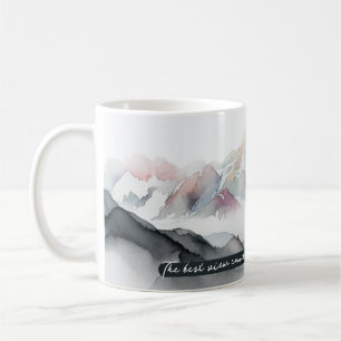 Misty Mountains - den bästa vyn Kaffemugg