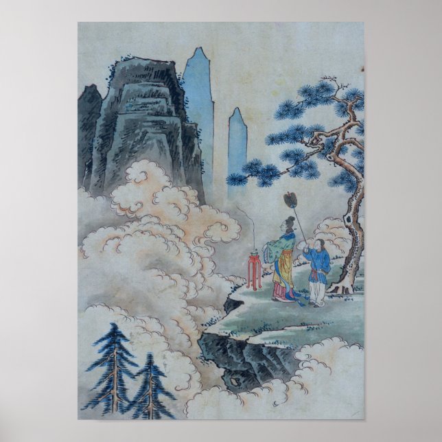 Misty Mountains Poster (Framsidan)