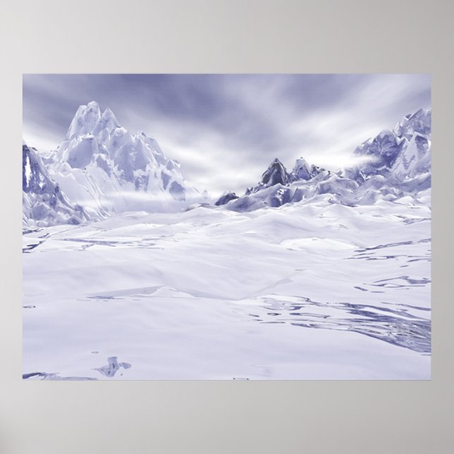 Misty Mountains Poster (Framsidan)