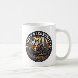 MISTY NEKONOMICA Bali Biker Cat Steampunk Mug Kaffemugg
