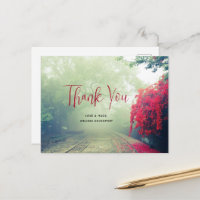 Misty Railroad Tracks Scenia Photo Tack