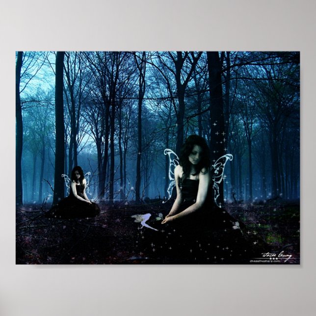 misty skogen poster (Framsidan)