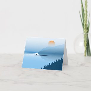 Misty Submarine - mappat anteckningskort