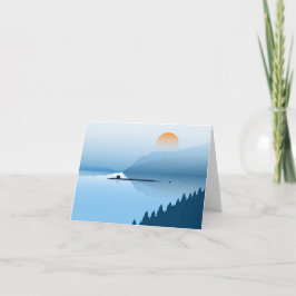 Misty Submarine - mappat anteckningskort