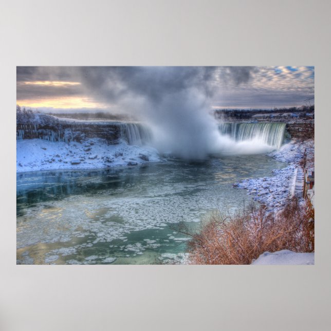 Misty Sunrise Poster (Framsidan)