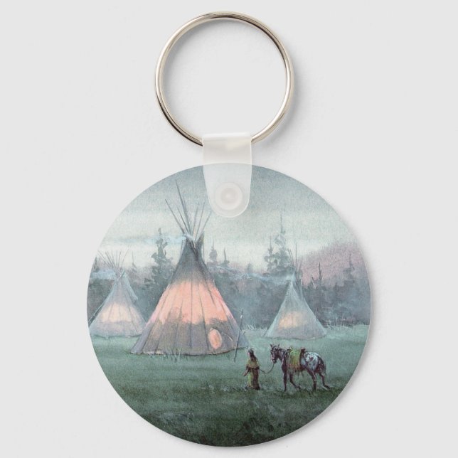 MISTY TIPI CAMP AV SHARON SHARPE NYCKELRING (Framsida)