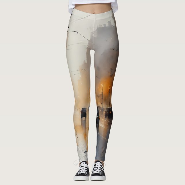 Misty Urban Evening Leggings (Framsida)