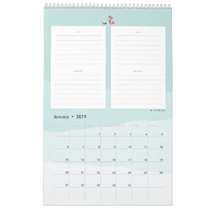 Mistyqe sjöjungfruPlanner Kalender