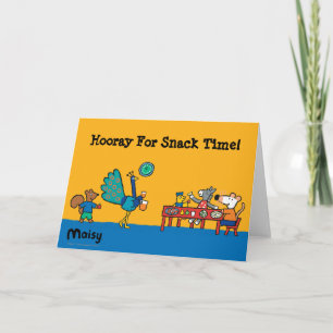 Misy och Friends Preschool Snack Time Kort