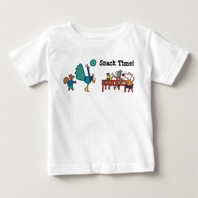 Misy och Friends Preschool Snack Time T-shirt (Framsida)