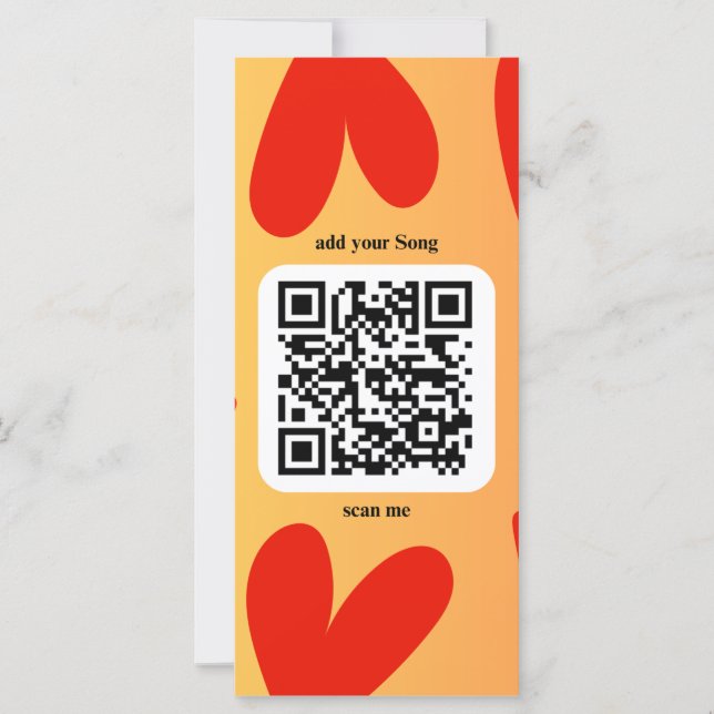 Mit individuellen persönlichen Song per QR-Code (Framsida)