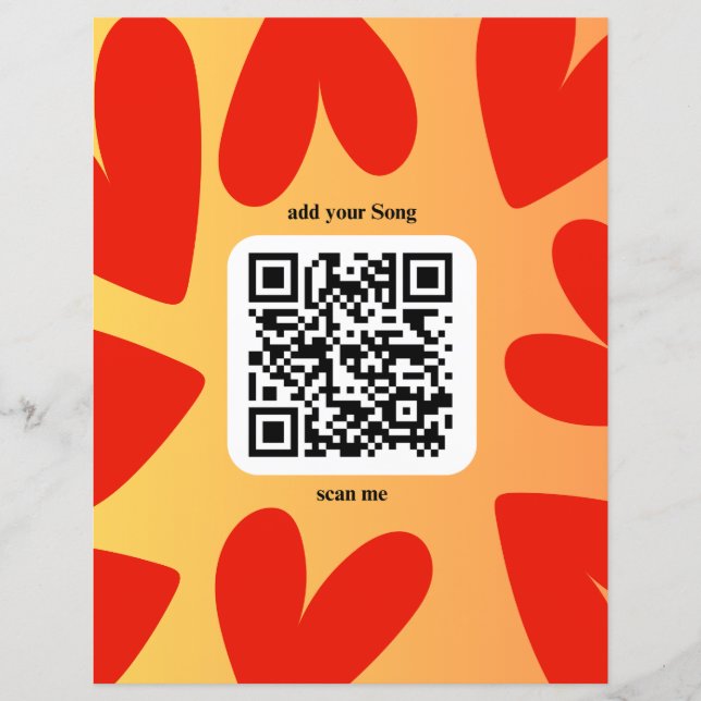 Mit individuellen persönlichen Song per QR-Code (Framsida)