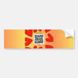 Mit individuellen persönlichen Song per QR-Code Bildekal