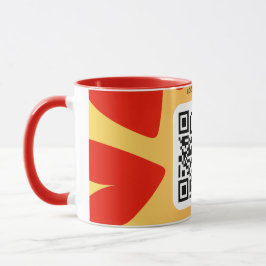 Mit individuellen persönlichen Song per QR-Code Mugg